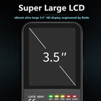 Arenzza portable smart digital multimeter with display and probes, used for electrical testing and measurements.