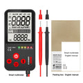 Arenzza Portable Smart Auto Digital Multimeter showing digital display with measurement probes and controls for electrical testing.