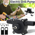 Arenzza self-priming transfer pump for tools and garden use, shown in a close-up with metal and plastic components.