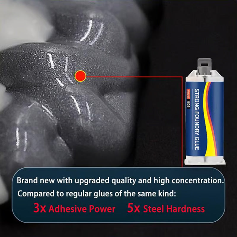 Arenzza heavy-duty industrial adhesive tube, strong tool for bonding materials, displayed on a plain background.