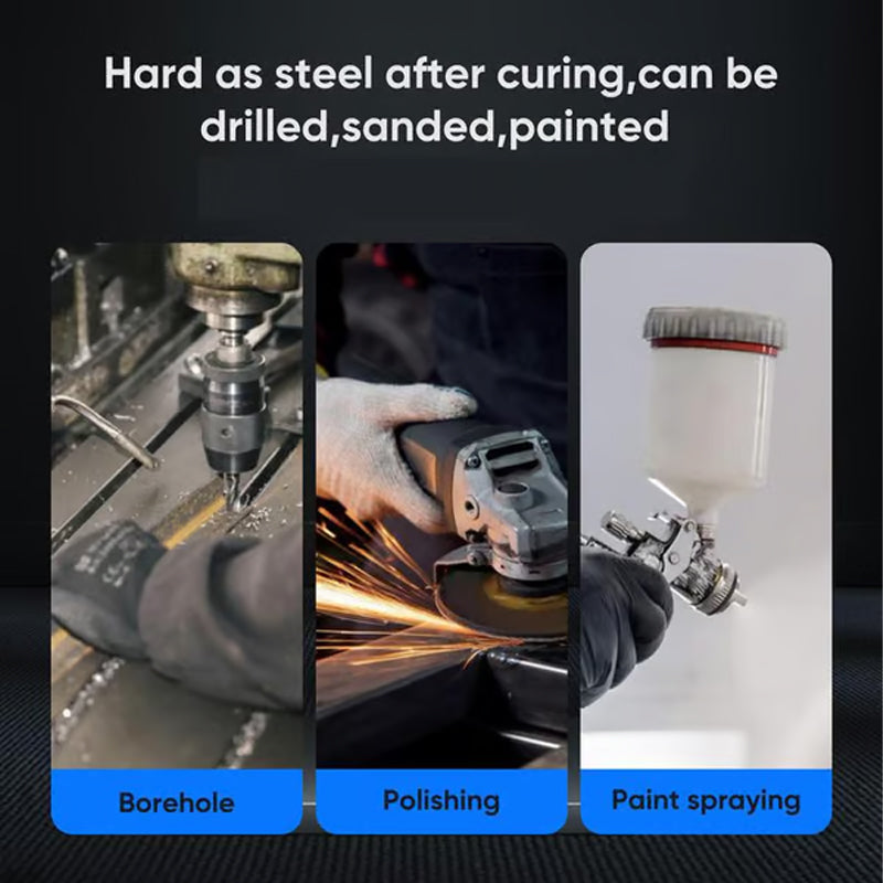 Arenzza heavy-duty industrial adhesive tube, tools and garden product, designed for strong bonding in industrial and gardening projects.