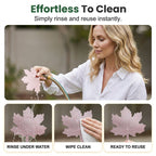 Arenzza Universal Fit Bird Bath Purifier tool for garden bird baths, shown in use with water and cleaning components.