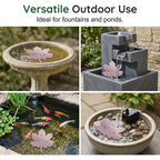 Arenzza Universal Fit Bird Bath Purifier tool for garden bird baths, designed to keep water clean and safe for birds.