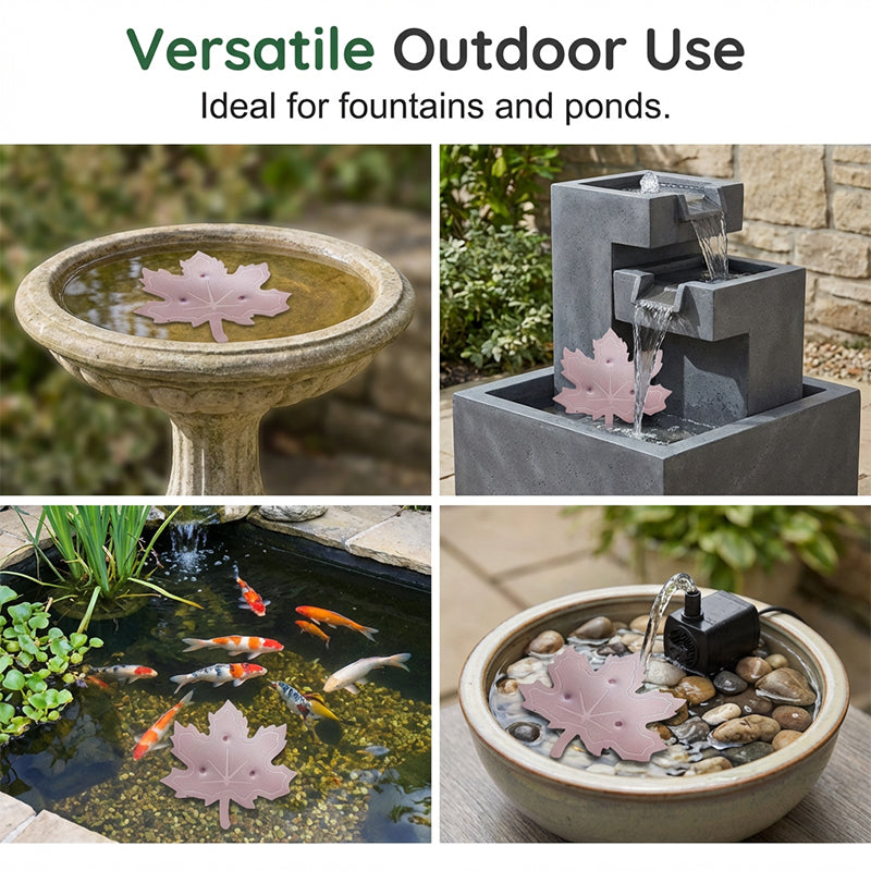 Arenzza Universal Fit Bird Bath Purifier tool for garden bird baths, designed to keep water clean and safe for birds.