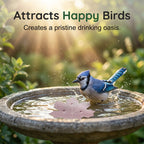 Arenzza Universal Fit Bird Bath Purifier tool designed for garden bird baths, with a compact and practical cleaning device.