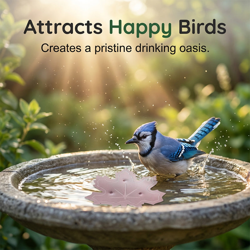 Arenzza Universal Fit Bird Bath Purifier tool designed for garden bird baths, with a compact and practical cleaning device.