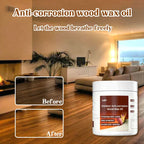 Arenzza wood cleaner and polish with premium brush, waterproof and corrosion resistant, tools for wood care and refurbishment.
