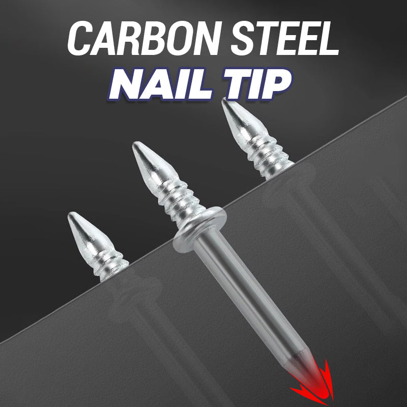 Arenzza double-head skirting thread seamless nail tool for tools and garden projects, shown in a close-up image.