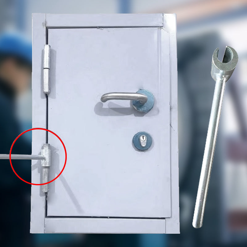 Arenzza door hinge gap adjustment wrench, a handy tool for fixing and adjusting door hinges, shown on a white background.