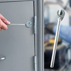 Arenzza door hinge gap adjustment wrench, a versatile tools & garden tool for tightening and adjusting door hinges.