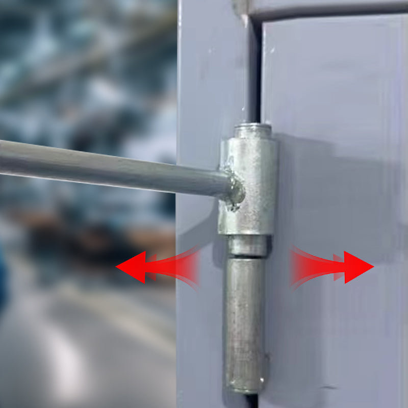 Arenzza door hinge gap adjustment wrench for tools and garden, showing a close-up of the metal tool used for hinge alignment.