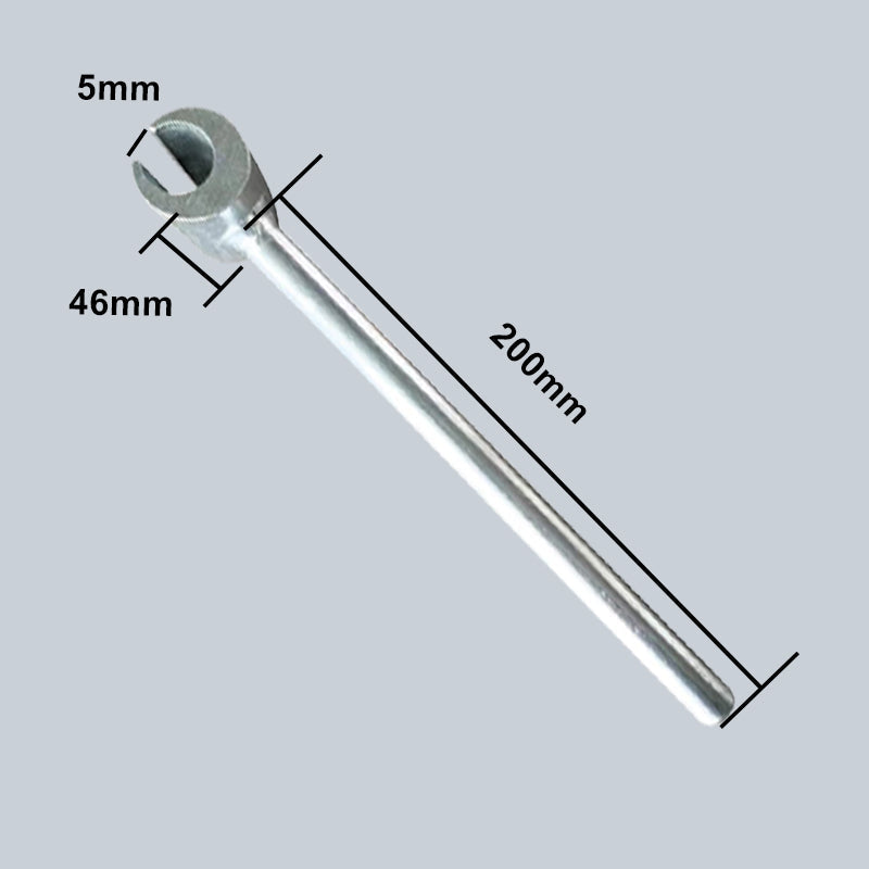 Arenzza door hinge gap adjustment wrench for tools and garden, showing a metal tool with a textured handle for hinge adjustments.