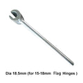 Arenzza door hinge gap adjustment wrench, a compact tool with a black handle and metal tip for precise hinge adjustments.
