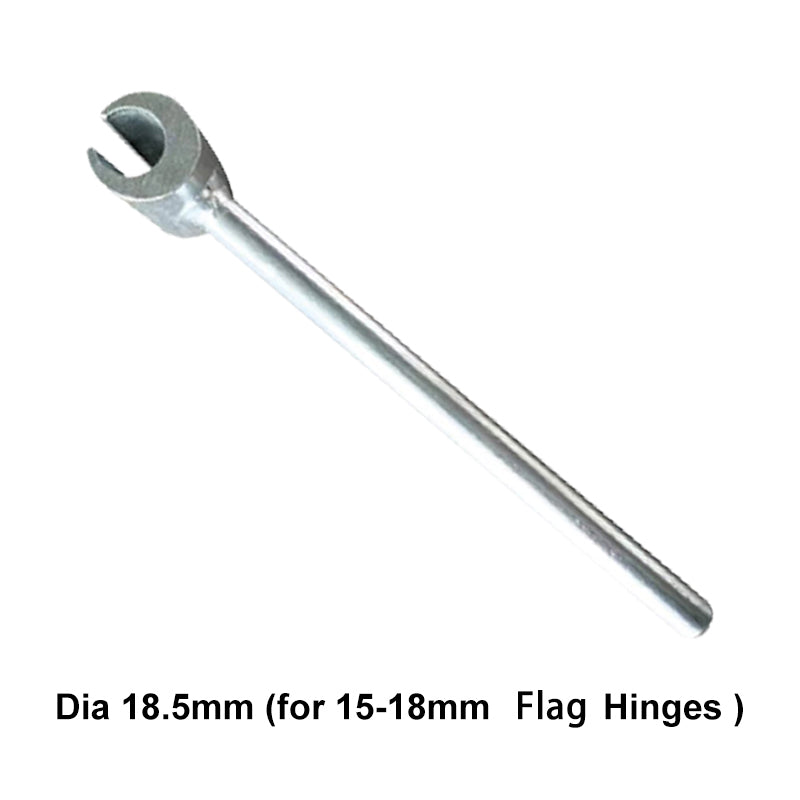 Arenzza door hinge gap adjustment wrench, a compact tool with a black handle and metal tip for precise hinge adjustments.
