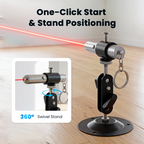 Arenzza portable multi-pattern laser positioning pen with adjustable laser patterns for tools and garden projects.