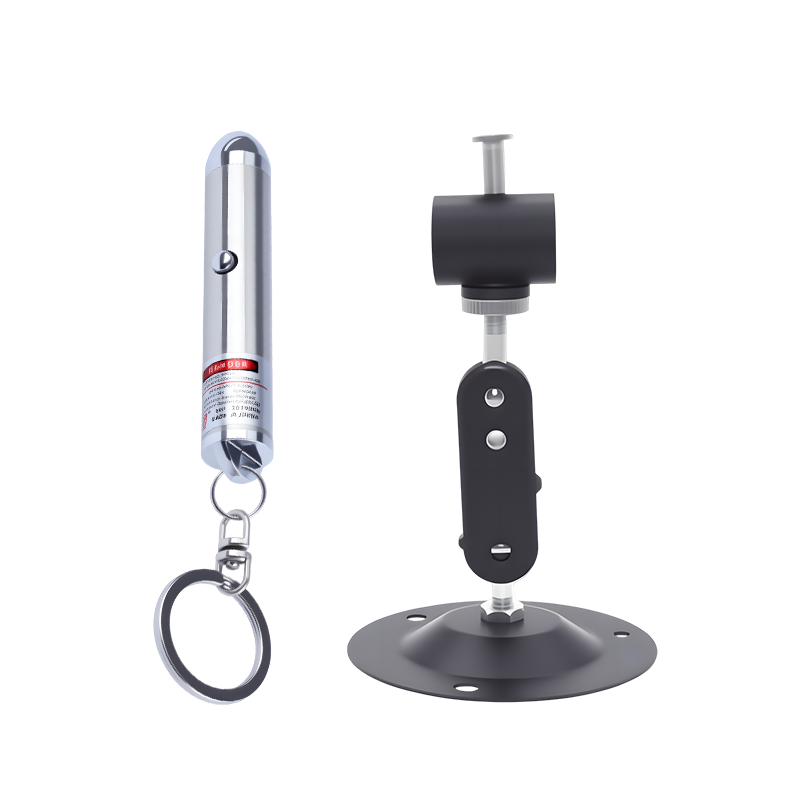 Arenzza portable multi-pattern laser positioning pen emitting red laser beams, used for precision alignment in tools and garden projects.