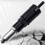 Arenzza pneumatic electric drill rivet machine for core-pulling, featuring a compact tool with control handles in a tools and garden setting.