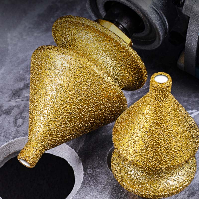 Arenzza diamond chamfering bit for angle grinders, designed for precise edge shaping in tools and garden projects.