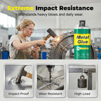 Arenzza High-Strength AB Metal Repair Glue in a tube, suitable for tools and garden repairs, shown on a white background.