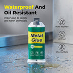 Arenzza High-Strength AB Metal Repair Glue in a tube, suitable for tools and garden repairs, shown on a white background.