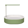 Arenzza electric bird bath with shower and perch, featuring a modern garden tool for bird bathing and perching in the outdoor space.