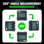 Arenzza IP54 waterproof magnetic digital angle gauge with LCD display, used for precise angle measurements in tools and garden projects.