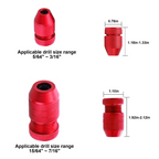 Arenzza aluminum alloy quick change drill bit adapter, tool for fast and easy bit switching in gardening and DIY projects.