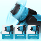 Arenzza cordless electric paint sprayer with a sleek design, ready for DIY painting projects, showcasing its compact, handheld tool.