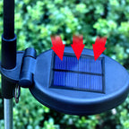 Arenzza solar-powered LED garden stake light shaped like a tree branch for outdoor garden and landscape illumination.