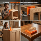 Arenzza 90-degree carpenter's square set for precise woodwork and framing, featuring metal construction with clear angle markings.