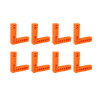 Arenzza 90-degree carpenter's square set for precise alignment, featuring metal tools with clear markings, ideal for woodworking and construction.