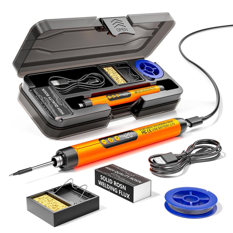Arenzza portable electric polishing and sanding kit with various attachments for polishing and sanding different surfaces.