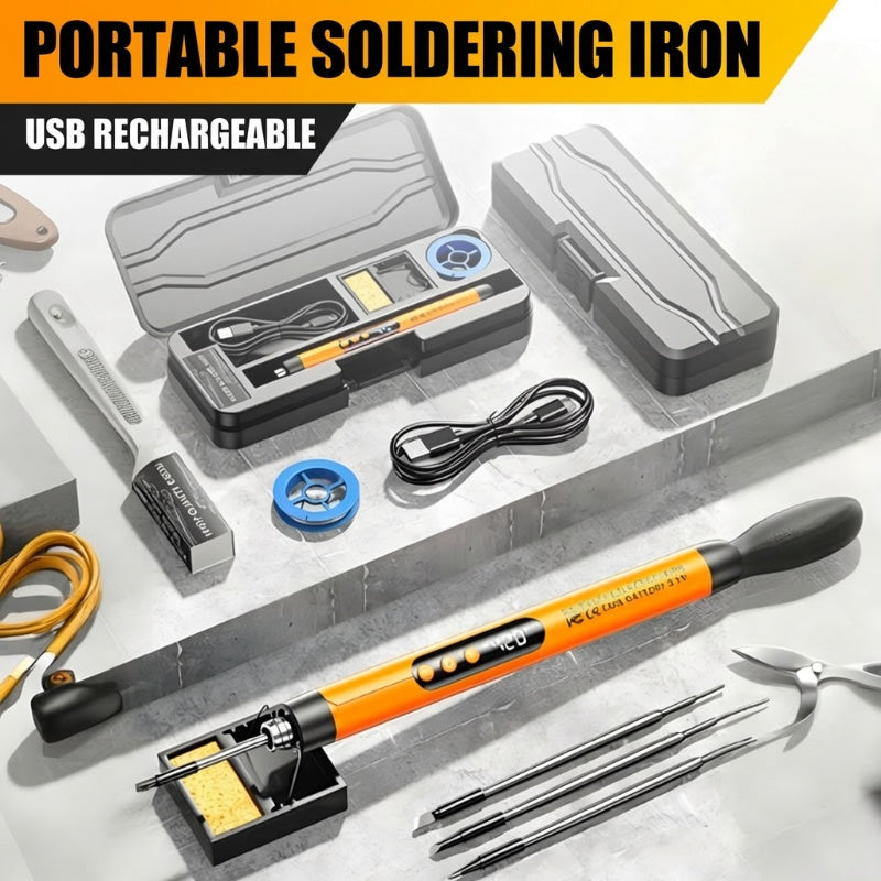 Arenzza portable electric polishing and sanding kit with various attachments for surface finishing and smoothing.