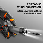 Arenzza portable electric polishing and sanding kit with various attachments for surface finishing and smoothing tasks.