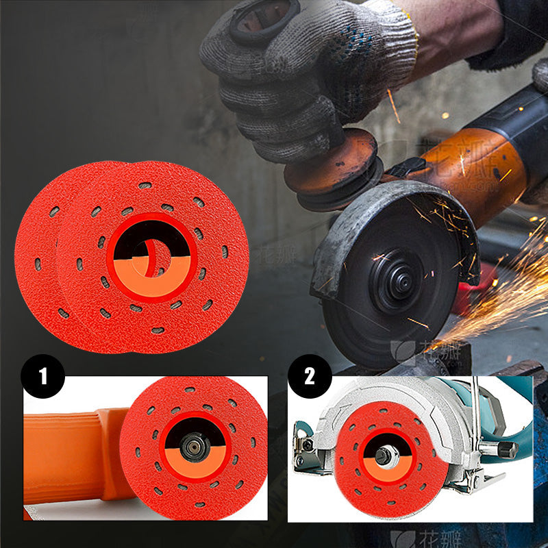Arenzza multifunctional ceramic tile trimming and rock slab cutting discs for grinding and shaping in tools and garden applications.
