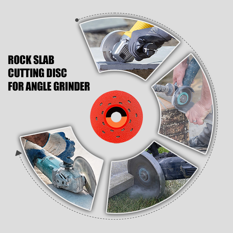 Arenzza multifunctional ceramic tile trimming and rock slab cutting grinding discs for tools and garden use, shown in a close-up image.