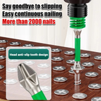 Arenzza anti-slip magnetic Phillips screwdriver bit with spring, designed for precision fastening in tools and garden applications.
