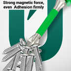 Arenzza anti-slip magnetic Phillips screwdriver bit with spring, ideal for tools and garden applications, showing a close-up of the bit.