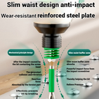 Arenzza anti-slip magnetic Phillips bit with spring for tools and garden use, featuring a metal shaft and magnetic tip.
