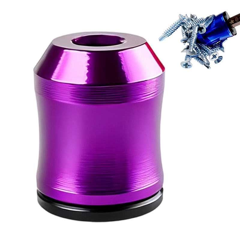 Arenzza 3-in-1 screwdriver head with magnetic ring, versatile tool for screws, in a close-up view showing the interchangeable tips.