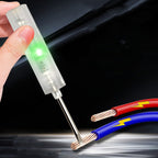 Arenzza multifunctional folding wire strippers with voltage tester, compact tool for electrical work and wire stripping.