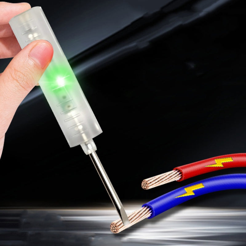 Arenzza multifunctional folding wire strippers with voltage tester, compact tool for electrical work and wire stripping.