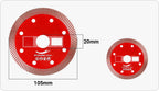 Arenzza ultra-thin master cutting disc for corrugated tiles, tool and garden equipment, shown in close-up view.