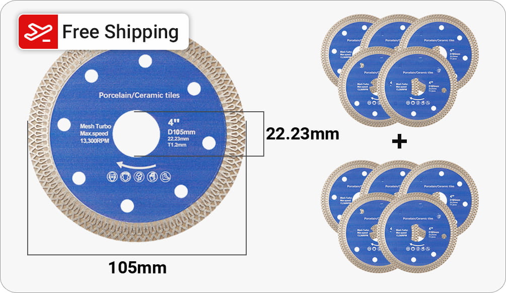 Arenzza ultra-thin master cutting disc for corrugated tiles, tool for precise tile cutting in tools and garden applications.