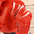 Arenzza Mini 6-inch rechargeable chain saw with battery included, compact tool for pruning and small cutting tasks.