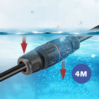 Arenzza outdoor waterproof electrical wire connector used for waterproofing and securing electrical cables outdoors.