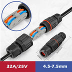 Arenzza outdoor waterproof electrical wire connector with secure sealing, designed for outdoor electrical wiring and gardening projects.