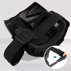 Arenzza auto-darkening welding mask, protective tools and garden gear, with adjustable headgear and tinted viewing window.
