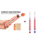 Arenzza multifunctional marking level ruler tool with measurement markings, designed for precise measuring and leveling tasks.