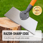 Arenzza heavy-duty multifunction cleaning shovel with sturdy metal blade and ergonomic handle for gardening and cleaning tasks.